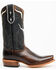 Image #2 - Moonshine Spirit Men's Showtime Longhorn Inlay Western Boots - Square Toe, Brown, hi-res