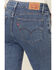 Levi's Women's 725 Lapis Speed Bootcut Jeans, Blue, hi-res
