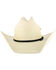 Cody James Boys' Elastic Fit Straw Cowboy Hat, Natural, hi-res