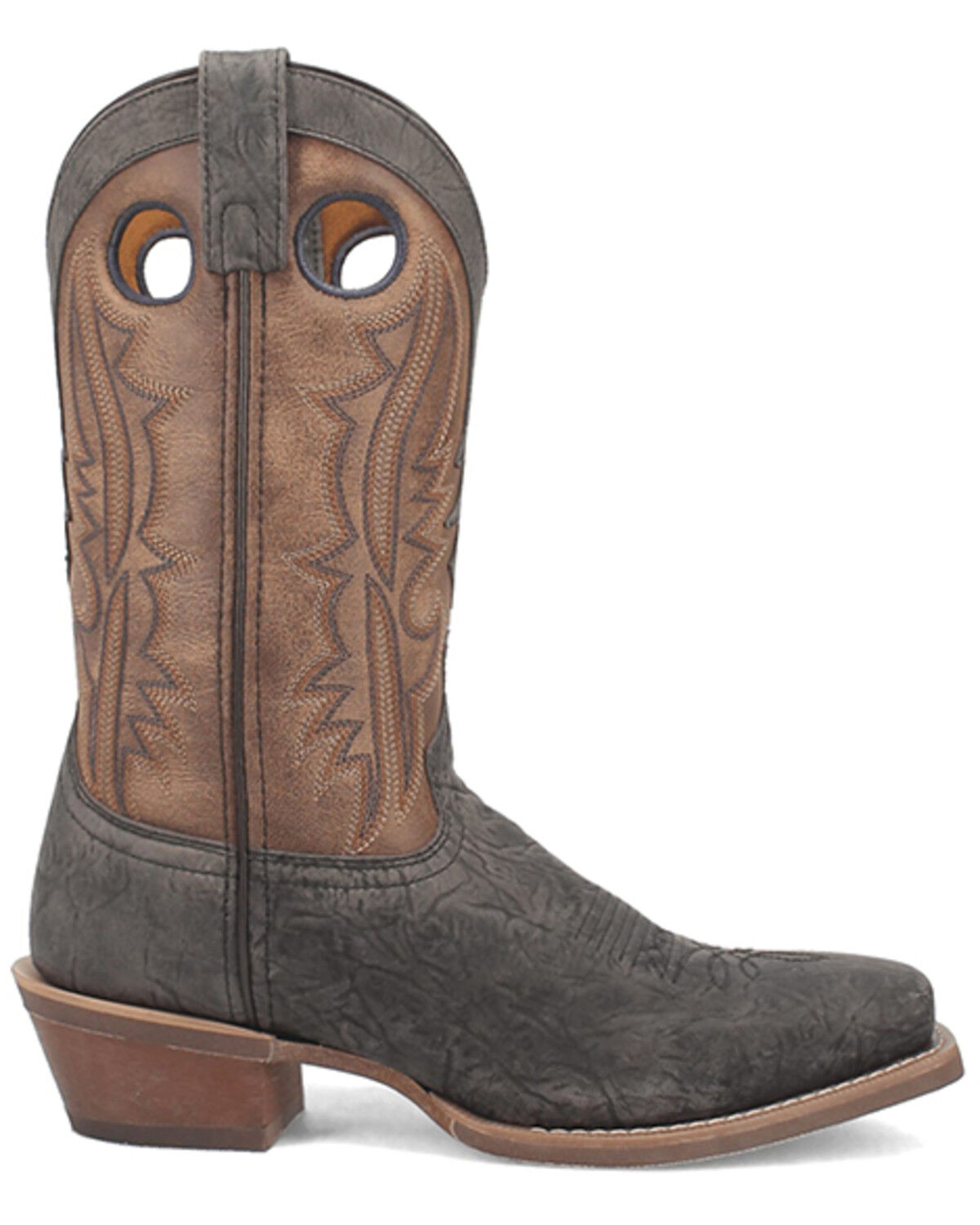 Image #2 - Laredo Men's Walker Western Boots - Square Toe, Grey, hi-res
