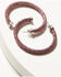 Image #1 - Idyllwind Women's Avalon Fuchsia Hoop Earrings , Fuchsia, hi-res
