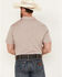 Image #4 - Cody James Men's Micro Paisley Print Short Sleeve Snap Western Shirt, , hi-res