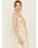 Image #2 - Free People Women's Full Bloom Floral Embroidered Long Tank Top , Beige, hi-res