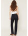 Image #3 - Levi's Women's Darkest Sky Wash Classic Mid Rise Bootcut Stretch Denim Jeans, Dark Wash, hi-res