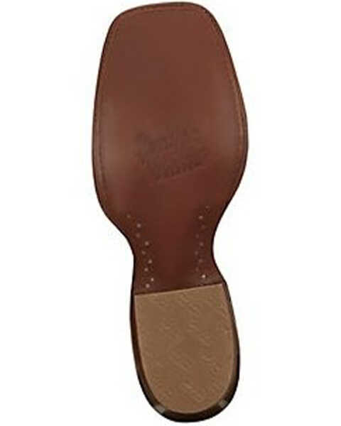 Image #7 - Tony Lama Men's Ronan Western Boots - Broad Square Toe, Chocolate, hi-res