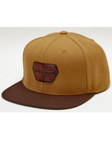 Kimes Ranch Men's Worker Brown Premium Distance Logo Patch Solid-Back Ball Cap , Brown, hi-res