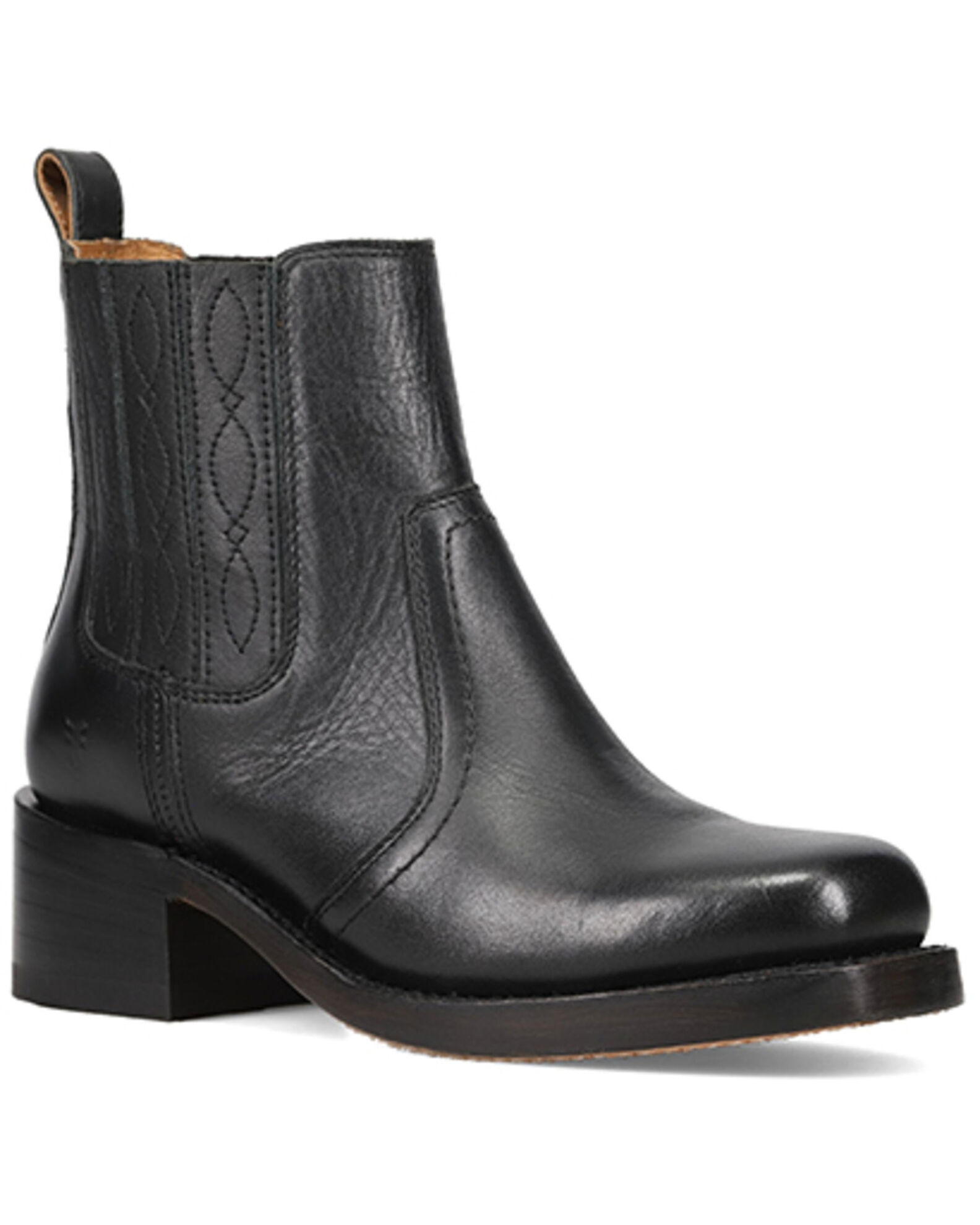 NEU_IN Belted Square Toe Chelsea Boots - 靴 NEU_IN Belted Square Toe Chelsea Boots - 靴