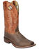 Image #1 - Smoky Mountain Men's Timber Performance Western Boots - Broad Square Toe, Brown, hi-res