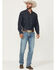 Image #1 - Ariat Men's M2 Logan Bennet Medium Wash Relaxed Bootcut Stretch Denim Jeans, Medium Wash, hi-res