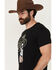 Image #2 - Moonshine Spirit Men's Old Friend Short Sleeve Graphic T-Shirt, Black, hi-res