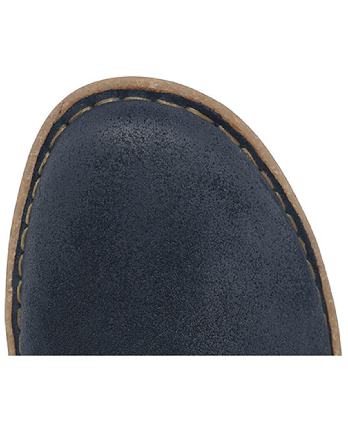 Image #6 - Born Women Vaughn Wedge Booties - Round Toe, Navy, hi-res