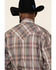 Stetson Men's Grey Adobe Large Plaid Long Sleeve Western Shirt , Grey, hi-res