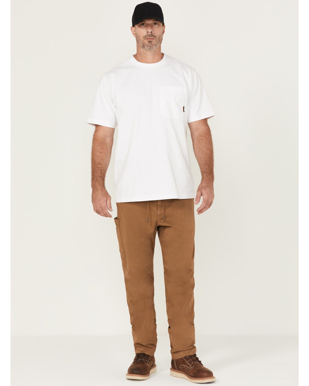 Thorogood Men's Solid Utility Stretch Pants, Khaki, hi-res