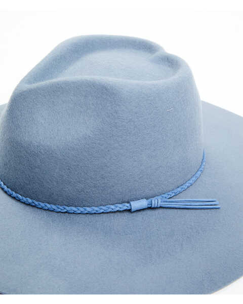 Image #2 - Peter Grimm Women's Amor Mio Felt Western Hat , Light Blue, hi-res