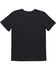 Image #2 - Carhartt Toddler Boys' Solid Short Sleeve Pocket T-Shirt, Black, hi-res