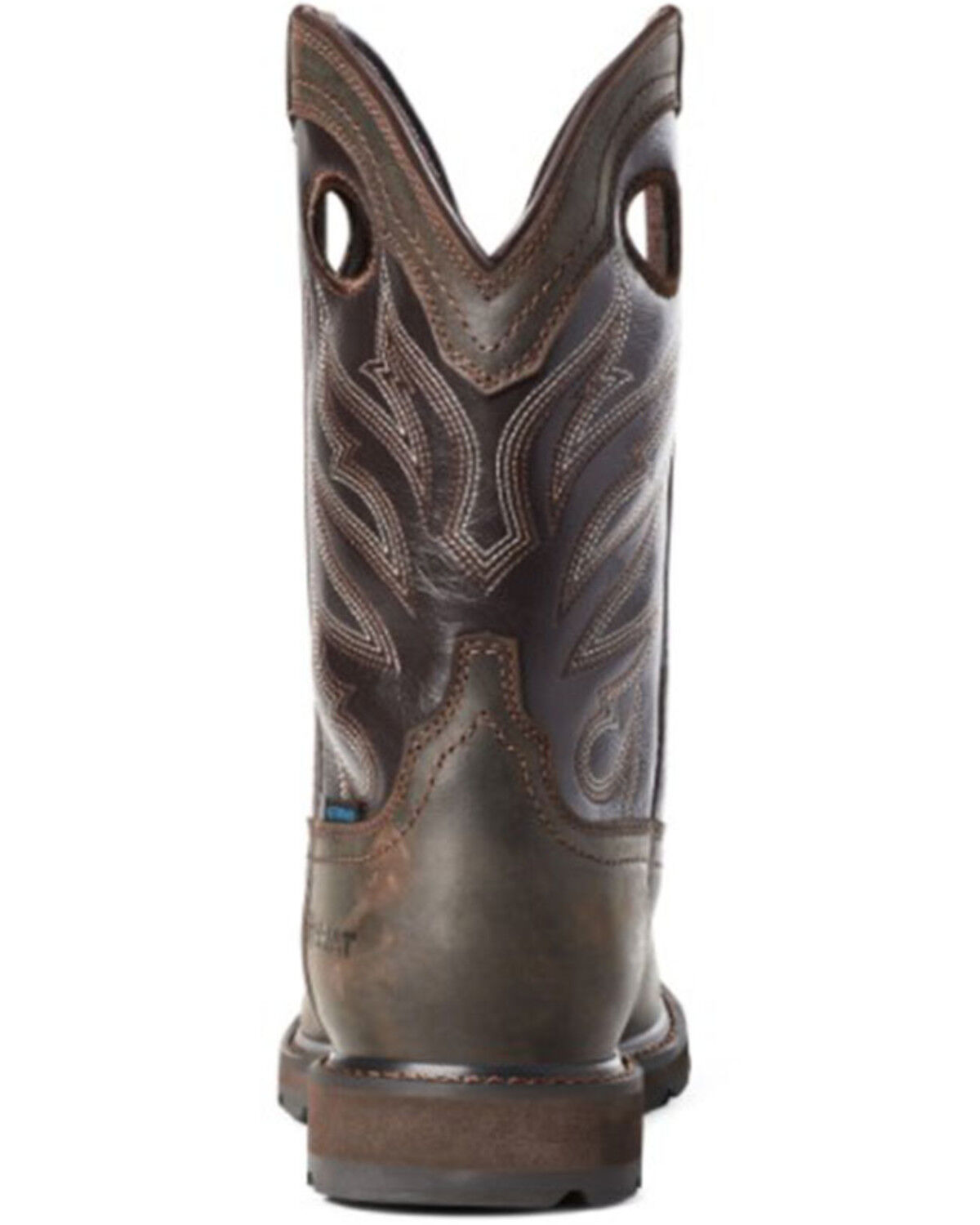 Image #4 - Ariat Men's Groundwork Western Work Boots - Soft Toe, Brown, hi-res