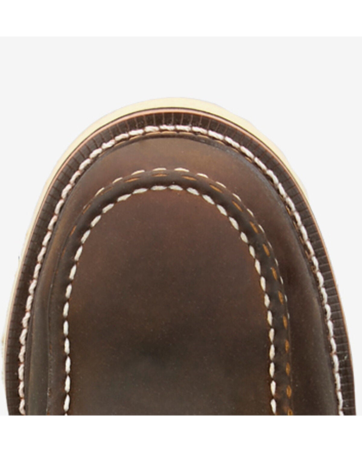 Image #6 - Justin Men's 6" Homeland Akron Waterproof Moc Work Boots - Steel Toe, Brown, hi-res