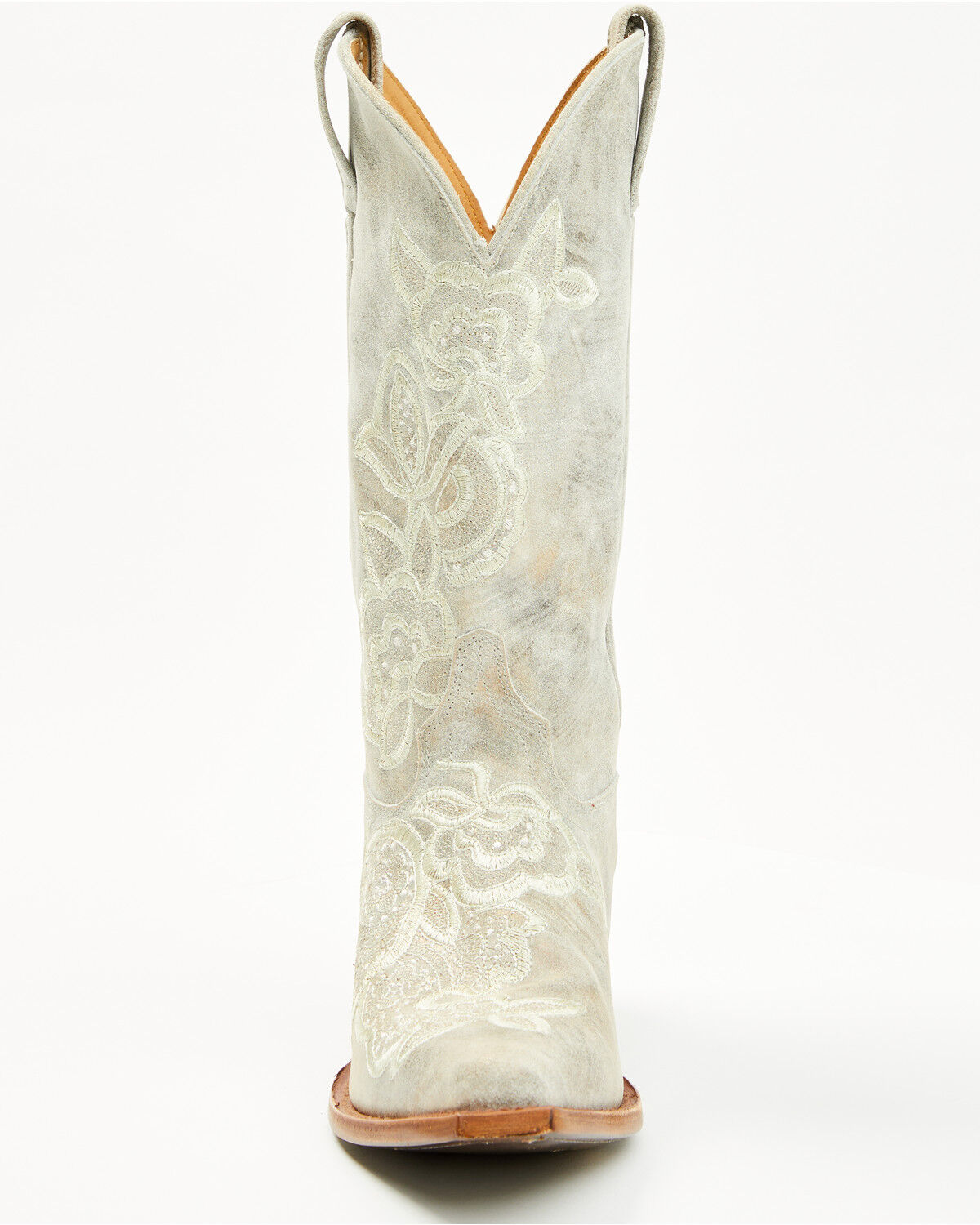Image #4 - Shyanne Women's Sienna Metalico Western Boots - Snip Toe, Grey, hi-res