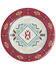 HiEnd Accents 14-Piece Spirit Valley Melamine Dinnerware Set, Red, hi-res