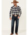 Image #2 - Cody James Men's Sawmill Buffalo Check Plaid Print Long Sleeve Snap Western Flannel Shirt - Big & Tall, , hi-res