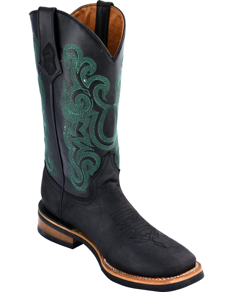 square toe boots style