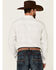 Image #4 - Gibson Men's Back Off Large Plaid Long Sleeve Button-Down Western Shirt , Grey, hi-res
