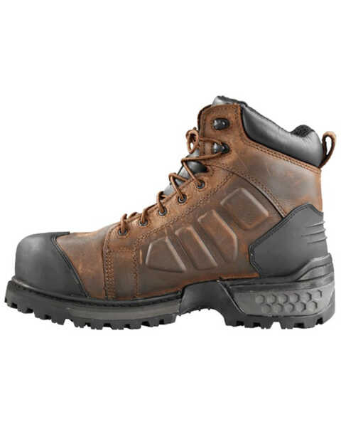 Image #2 - Baffin Men's Monster 6" (STP) Waterproof Work Boots - Composite Toe, Brown, hi-res