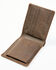 Hawx Men's Brown Flag Bifold Wallet, Brown, hi-res