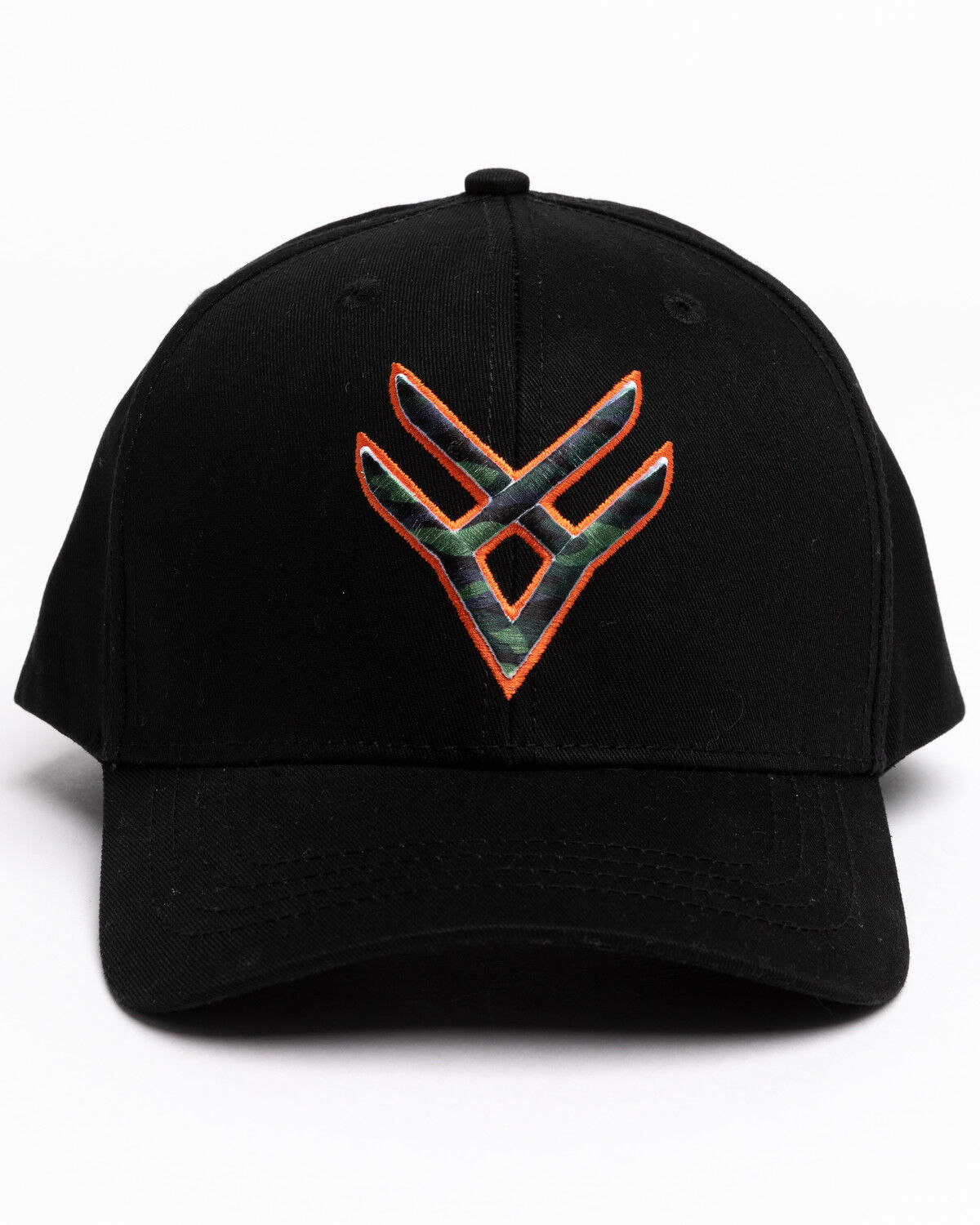 Image #4 - Hawx Men's Camo Logo Ball Cap, Black, hi-res