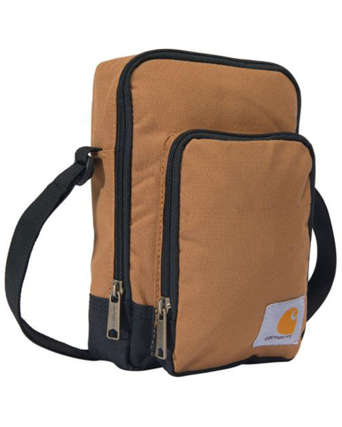 Image #2 - Carhartt Crossbody Zip Work Bag, Brown, hi-res