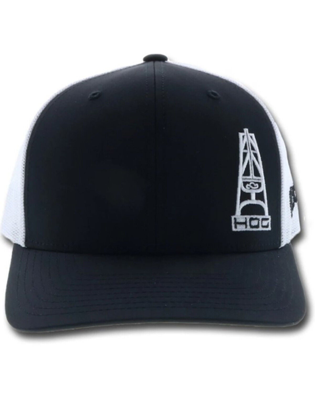 Hog Oil Rig Offset Logo Mesh 
