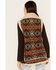 Image #4 - Cotton & Rye Women's Southwestern Print Sherpa Lined Vest, Rust, hi-res