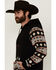 Image #2 - RANK 45® Men's Bangtail Southwestern Color Block Sweatshirt, Black, hi-res