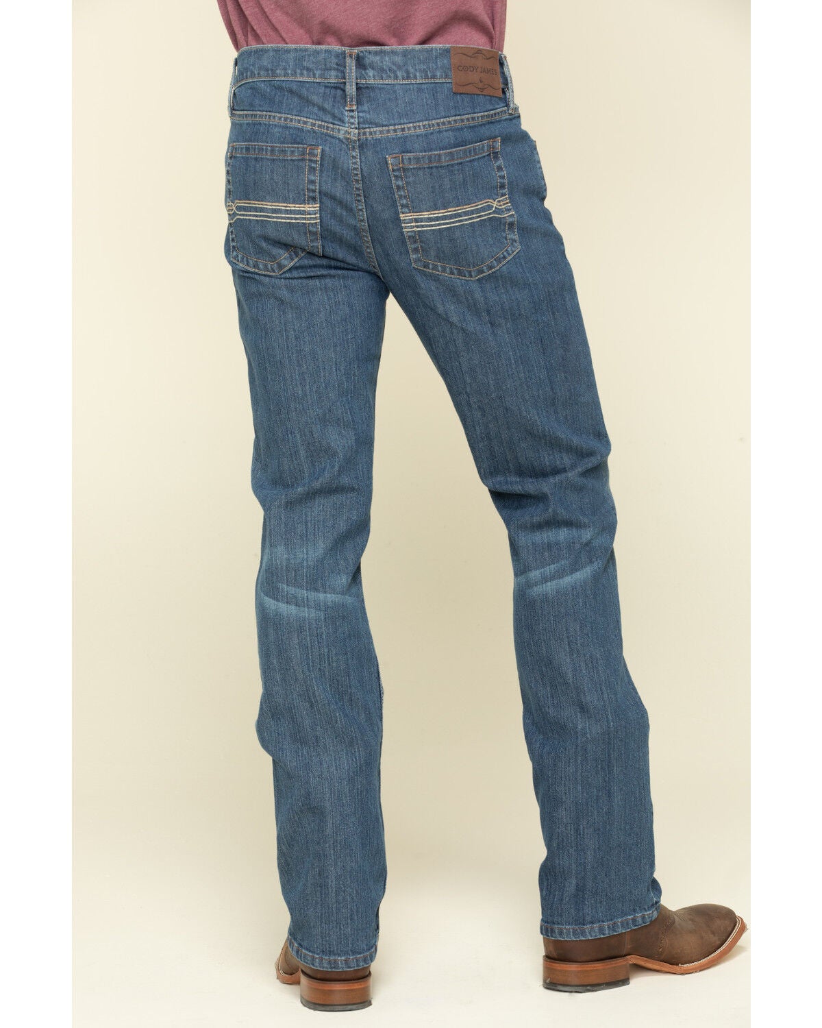 Barn Burner Stretch Slim Straight Jeans 