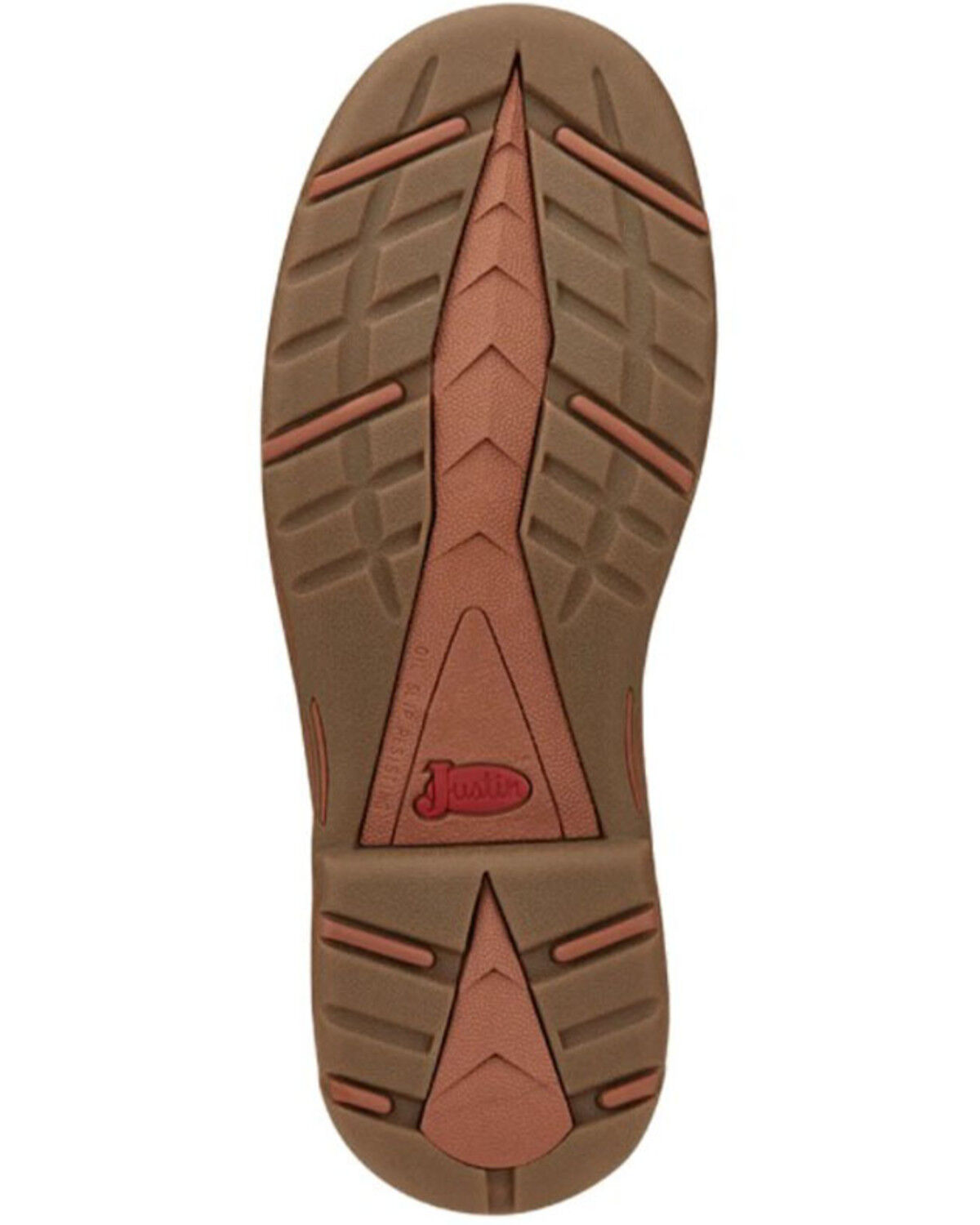 Image #5 - Justin Men's Rush Lacer Work Boots - Soft Toe, Brown, hi-res