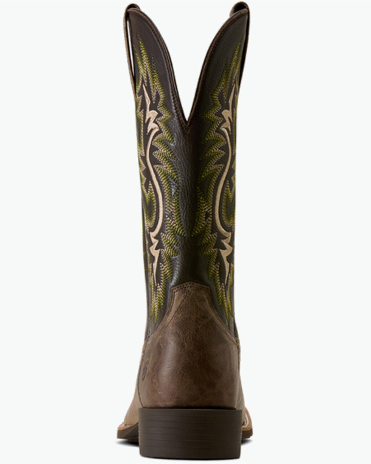 Image #3 - Ariat Men's Sport Colter Elephant Print Performance Boots - Broad Square Toe, Green, hi-res