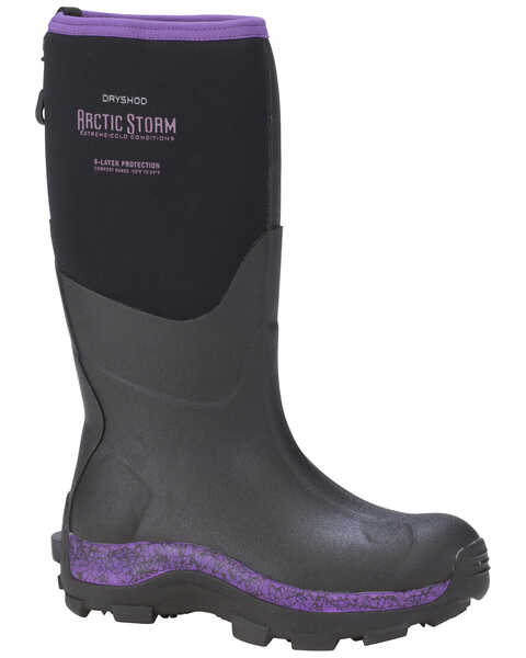 Dryshod Women's Arctic Storm High Winter Boots, Black, hi-res