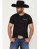 Image #2 - Pendleton Men's Wild Wolf Short Sleeve Graphic T-Shirt, Black, hi-res