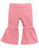 Image #2 - Wrangler Toddler Girls' Ruffle Pull-On Flare Jeans, Pink, hi-res