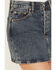 Image #2 - Levi's Women's Medium Wash Denim Mini Skirt, Blue, hi-res