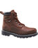 Image #1 - Wolverine Men's Floorhand Waterproof 6" Work Boots - Soft Toe, Dark Brown, hi-res