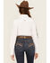 Image #4 - Ariat Women's Boot Barn Exclusive Team Kirby Long Sleeve Button-Down Stretch Western Shirt, White, hi-res