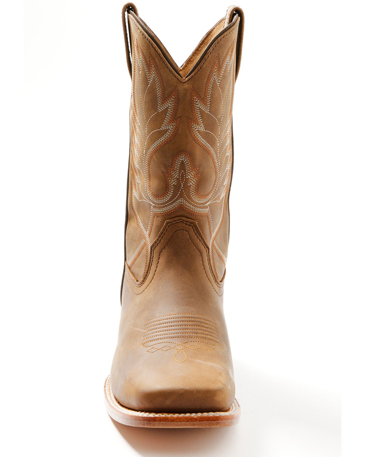 Image #4 - Cody James Cush Core&reg; Men's Tracker Western Boots - Broad Square Toe, Brown, hi-res