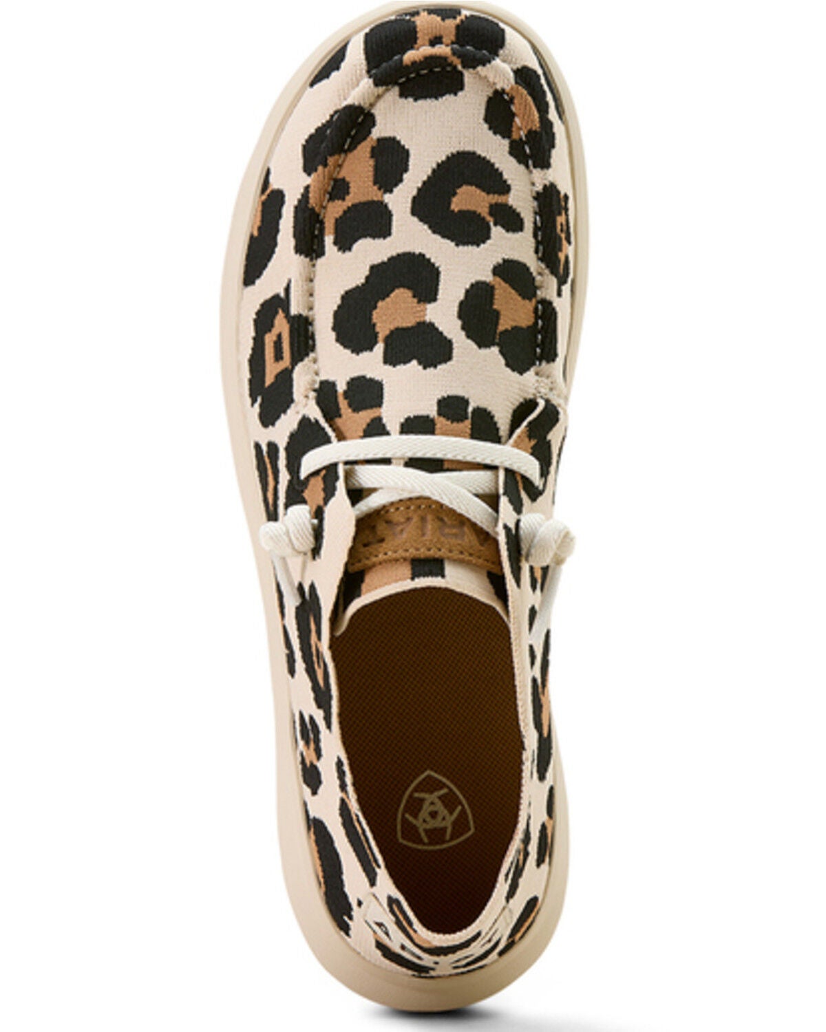 Image #4 - Ariat Women's Leopard Print Hilo Casual Shoes - Moc Toe, Leopard, hi-res