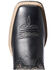 Image #4 - Ariat Women's Round Up Remuda Western Boots - Broad Square Toe, Black, hi-res