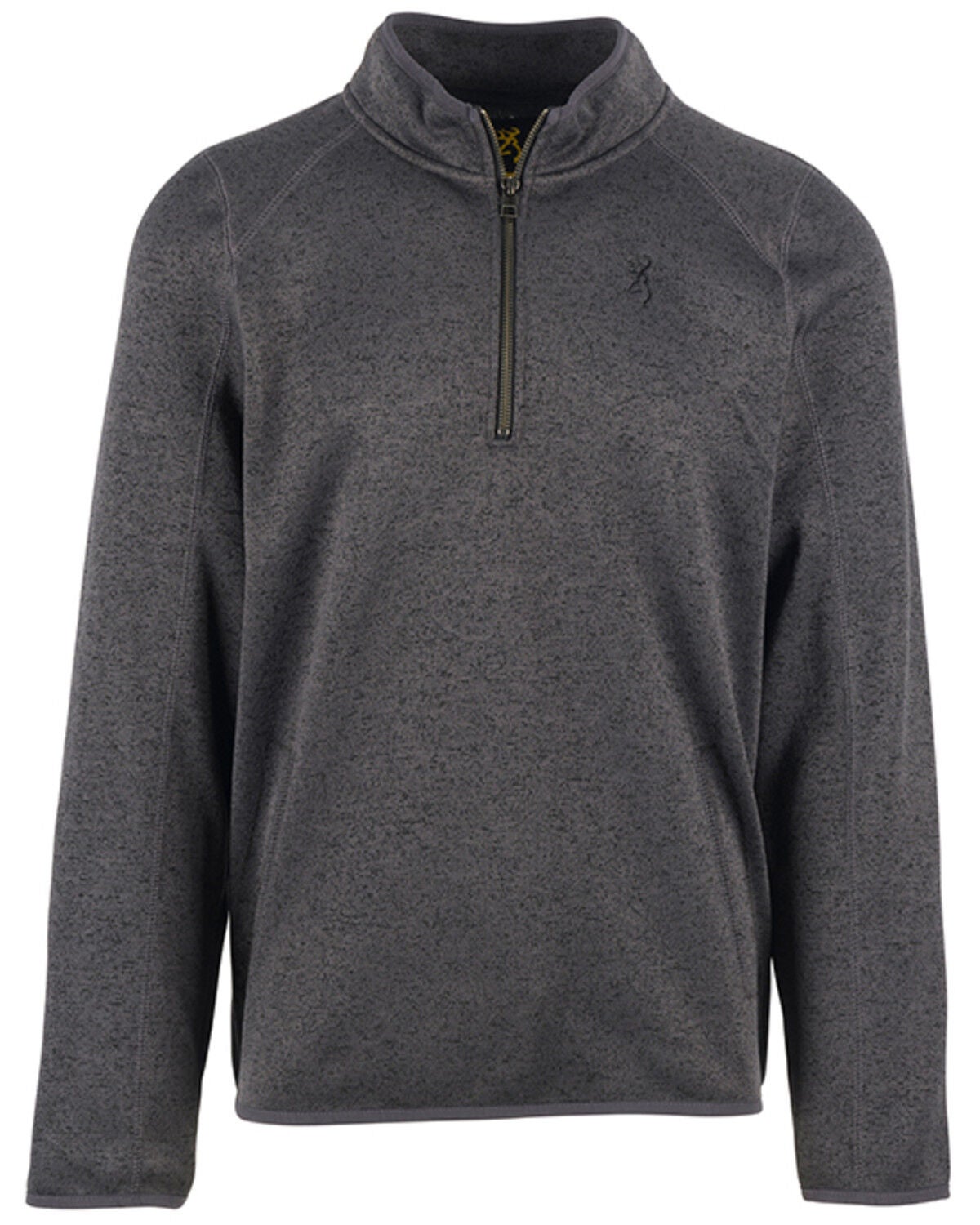 Image #1 - Browning Men's Jaxon 1/4 Zip Front Knit Pullover , , hi-res