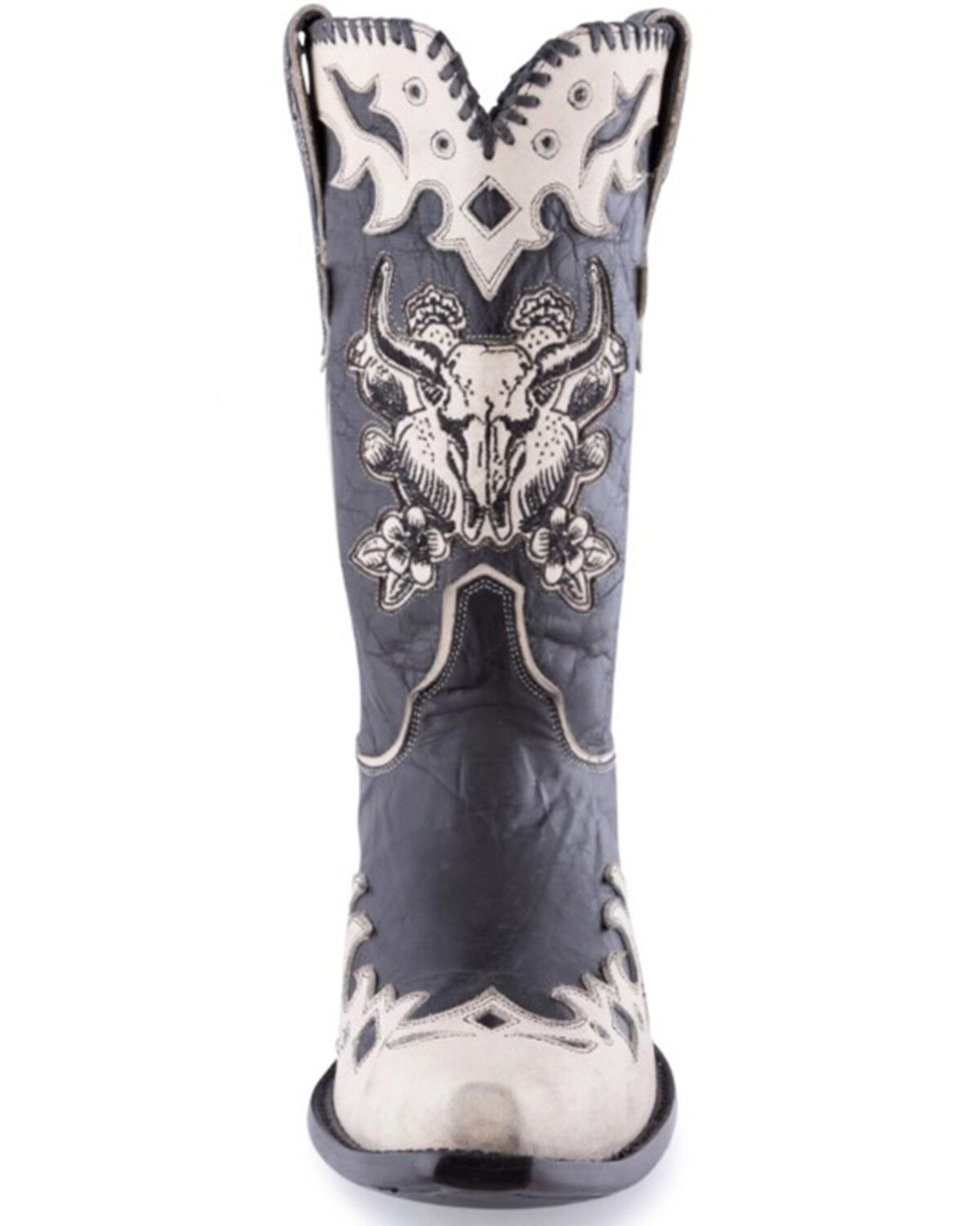 Image #4 - Double D Ranch Women's Dead or Alive Western Boots - Snip Toe, Black, hi-res