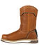 Image #3 - Georgia Boot Men's AMP LT Western Work Boots - Soft Toe, Brown, hi-res