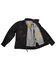 STS Ranchwear Boys' Turnback Leather Jacket, Black, hi-res