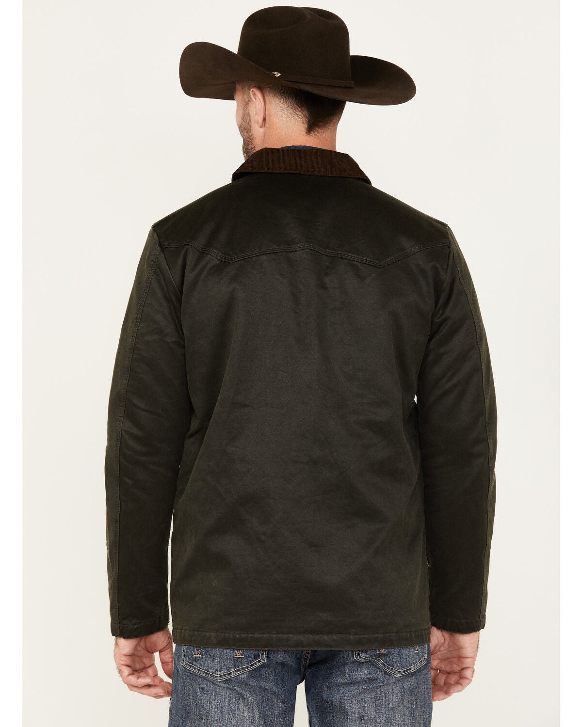 Image #4 - Cody James Men's Mansfield Oilskin Field Coat, , hi-res